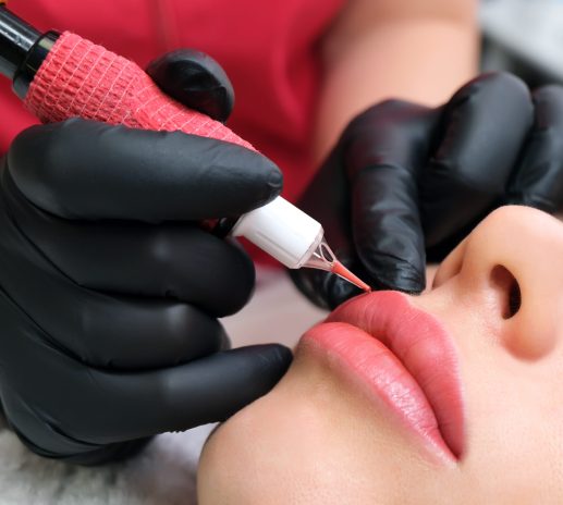 Close,Up,Of,Permanent,Lip,Makeup.,Lip,Tattoo.,Beautiful,Lips Close,Up,Of,Permanent,Lip,Makeup.,Lip,Tattoo.,Beautiful,Lips
